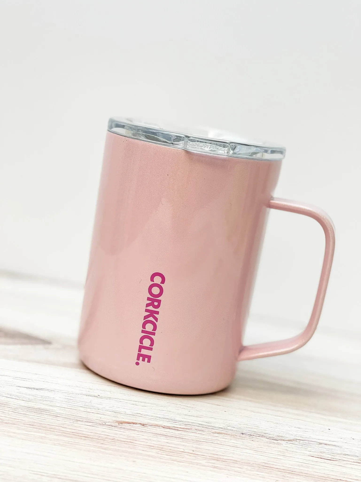 16 oz Stainless Steel Mug by Corkcicle - Cotton Candy