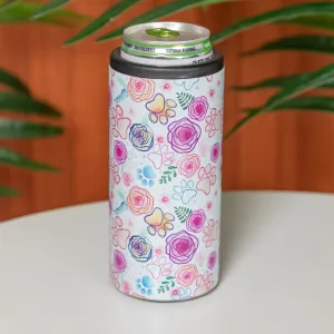 2-in-1 Stainless Steel Skinny Can Cooler & Travel Tumbler