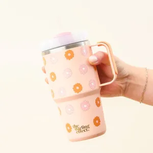 20 oz Mini On-The-Go - Darling Daisy Peach