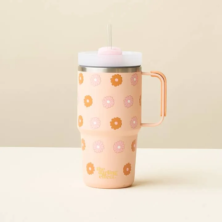 20 oz Mini On-The-Go - Darling Daisy Peach