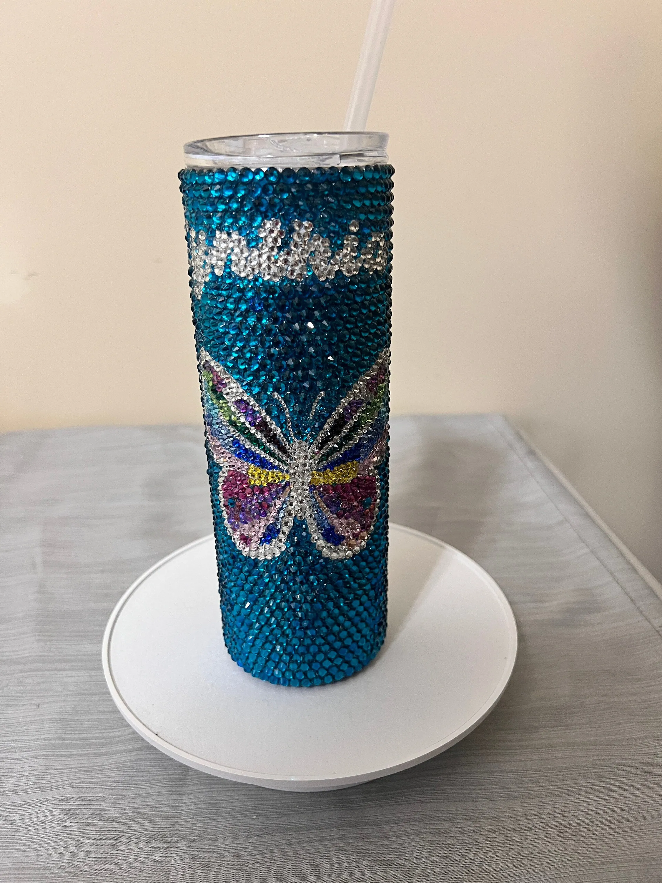 20oz or 30oz Rhinestone Tumbler