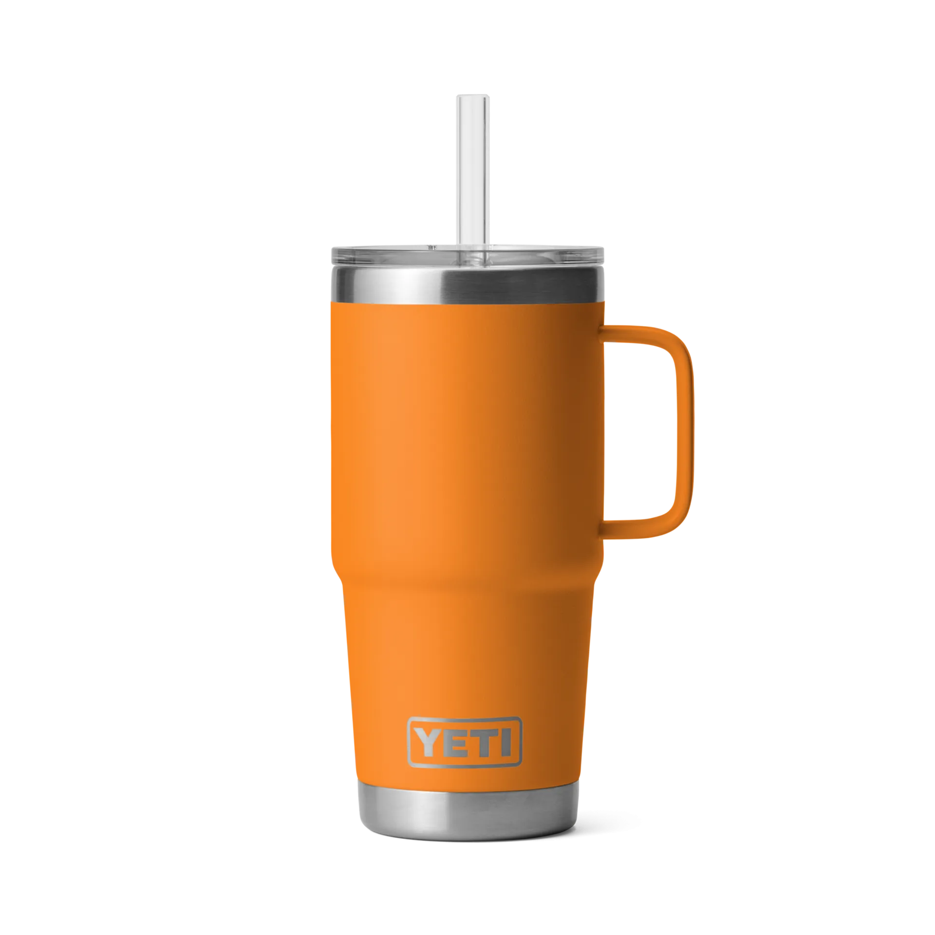 25 oz. / 739ml Straw Mug w/ Straw Lid - King Crab Orange