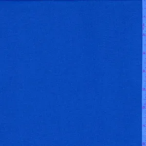 4 1/2 YD PC-Cobalt Blue Mini Grid Chiffon Fabric