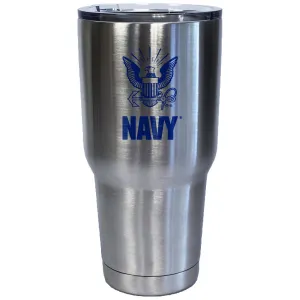 7.62 Design 32oz USN Logo Stainless Steel Tumbler