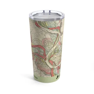 Ancient Courses Mississippi River Meander Tumbler 20oz