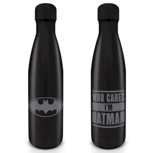 Batman (Who Cares I'M A Batman) Metal Drinks Bottl