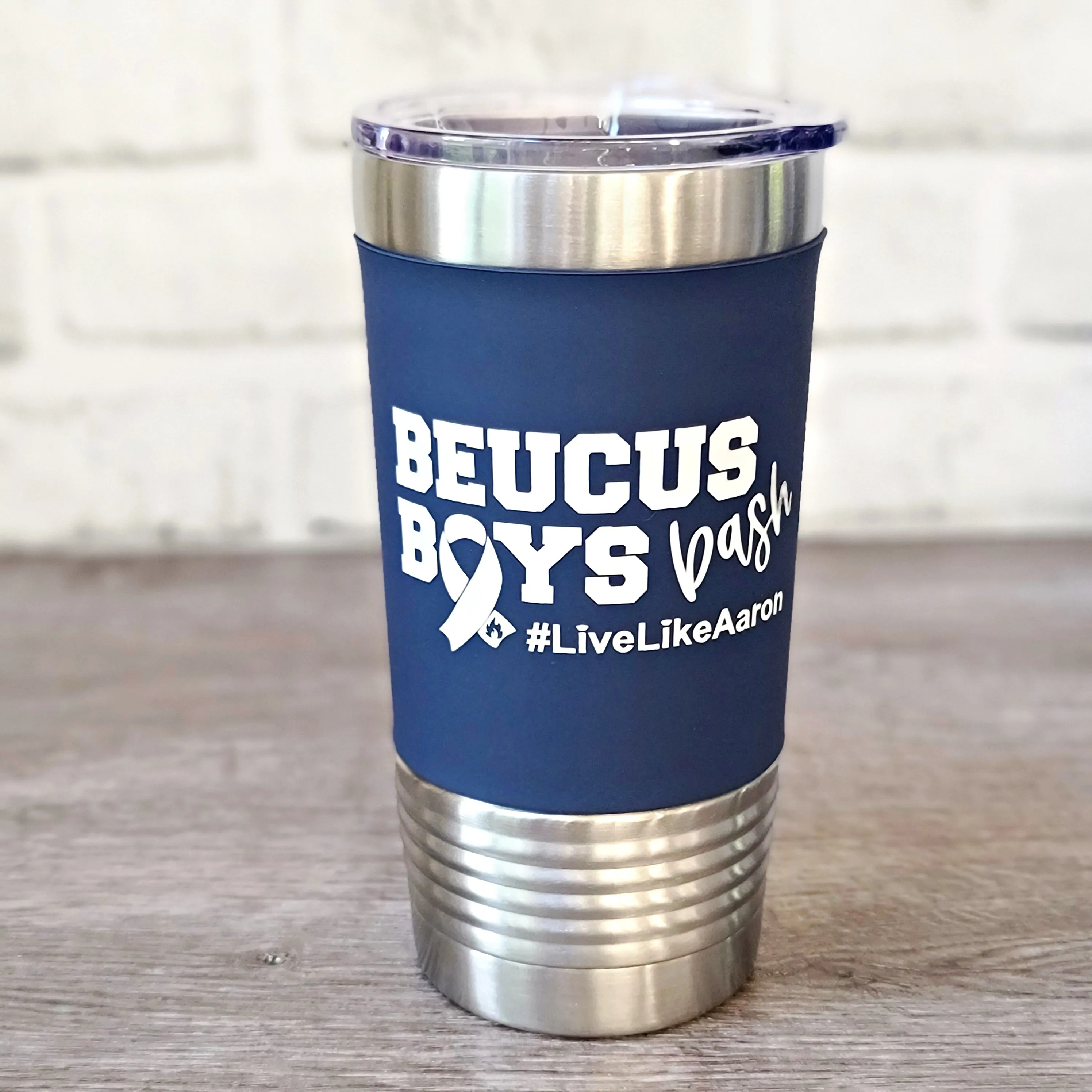 Beucus Boys Birthday Bash Laser Engraved Tumbler | Personalized Stainless Steel Tumblers