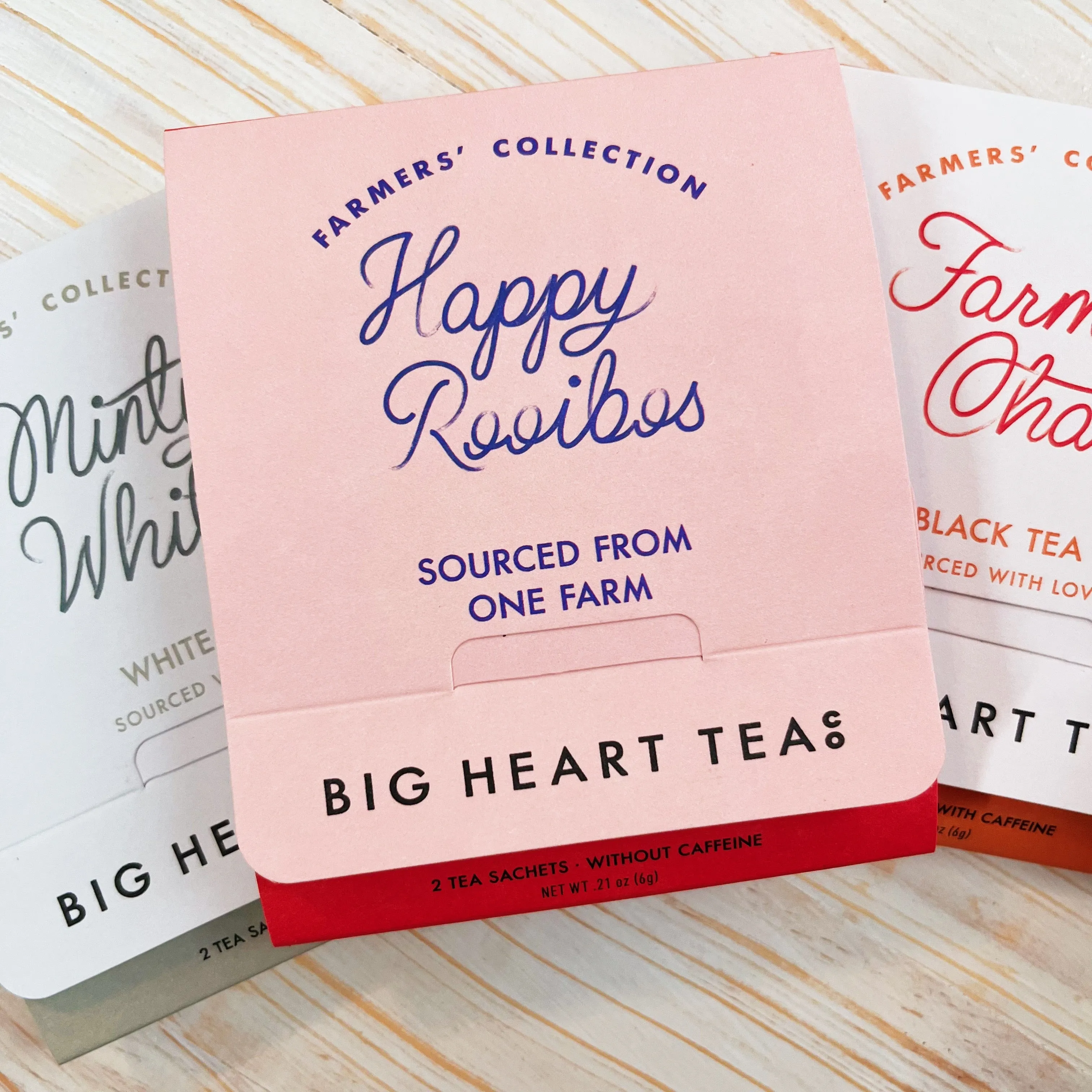 Big Heart Tea Co. Farmer's Sampler Teas ~ Various Styles