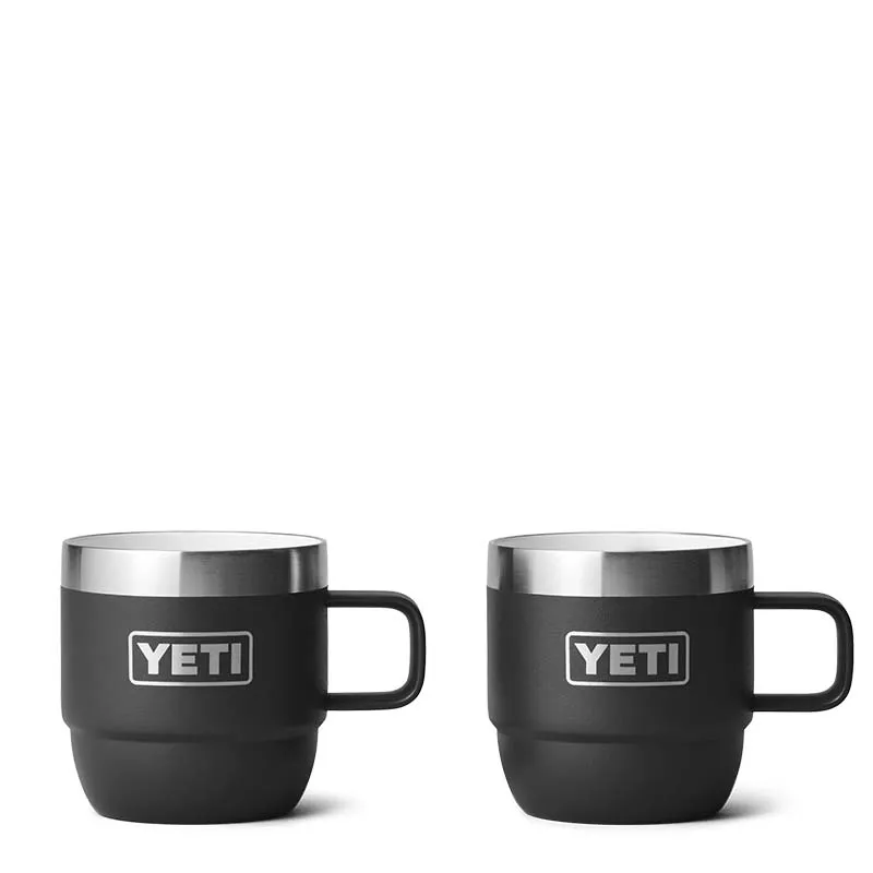 Black Rambler 6oz Espresso Mug 2 Pack