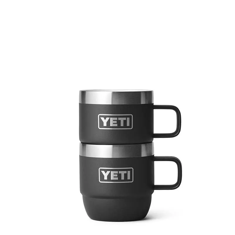 Black Rambler 6oz Espresso Mug 2 Pack