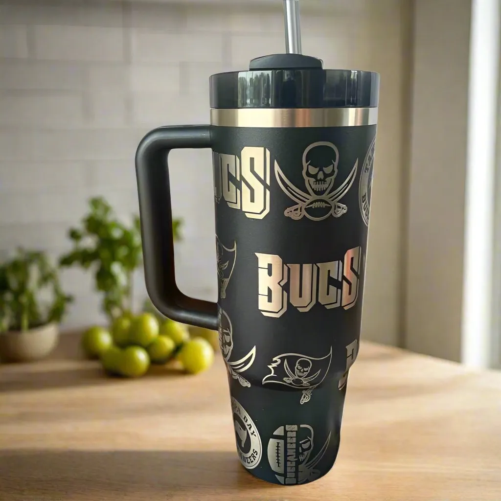 Buccaneers Engraved 30oz Tumbler