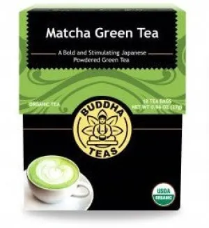 Buddha Teas Matcha Tea 18 Bags Box