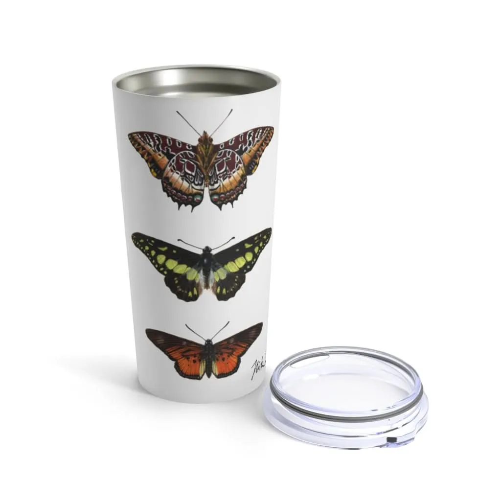 Butterfly Trio 20 oz Steel Tumbler