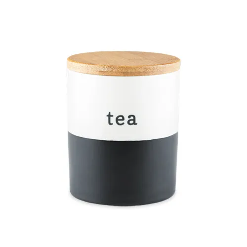 Chalkboard Dipped Tea Canister by Pinky Up