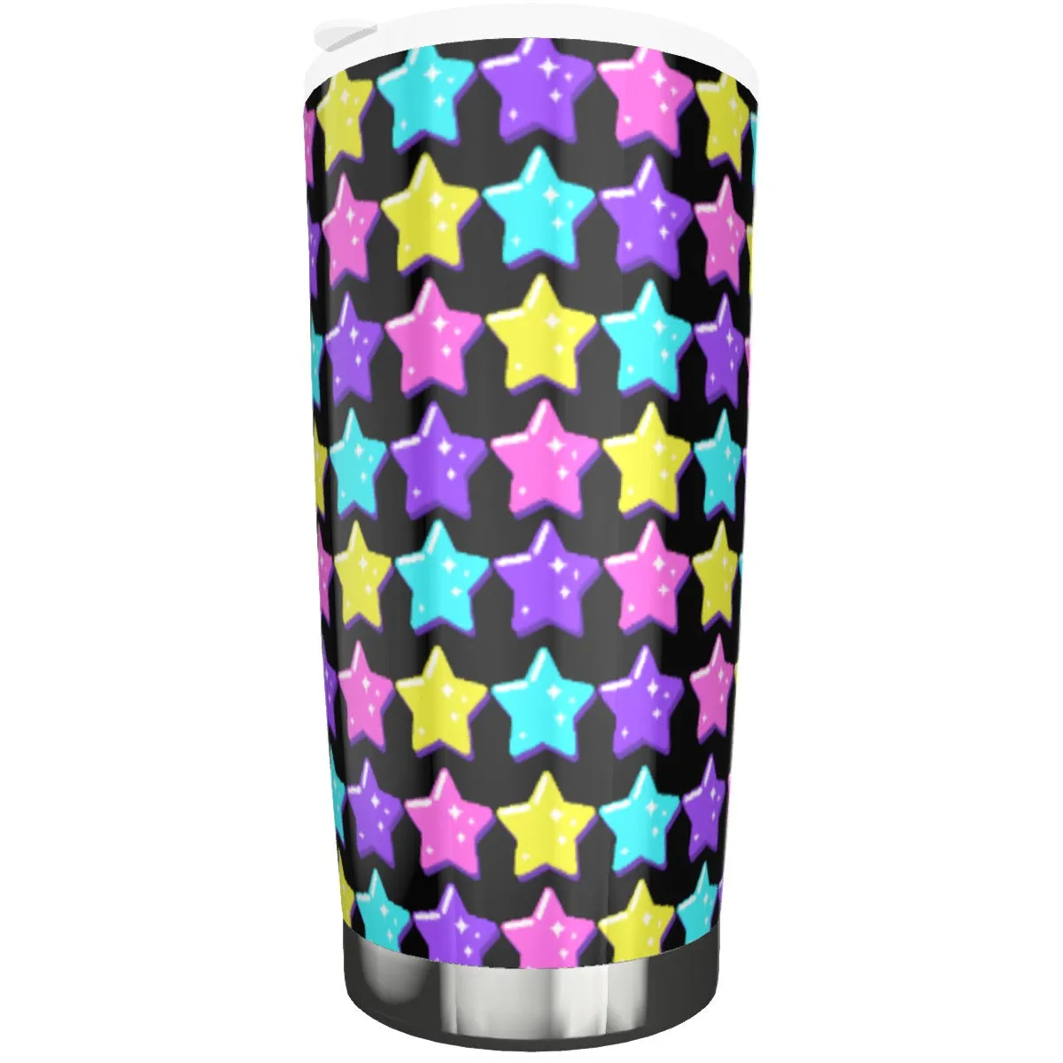 Electric Star Wave Black Tumbler 20oz