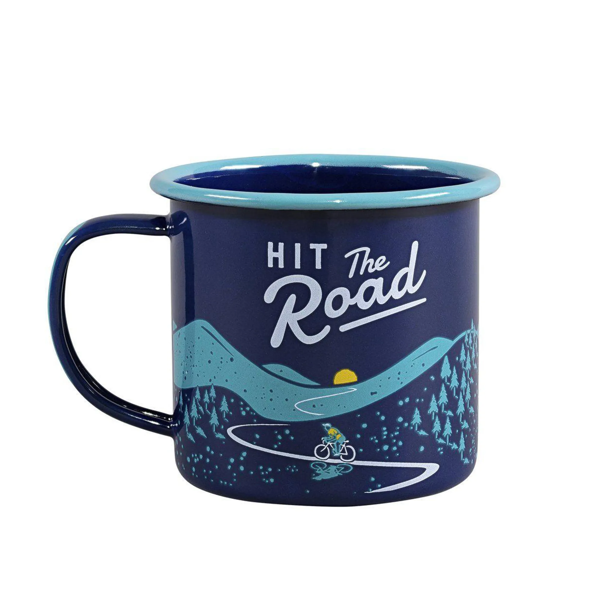 Enamel Mug - Hit the Road 11 fl oz