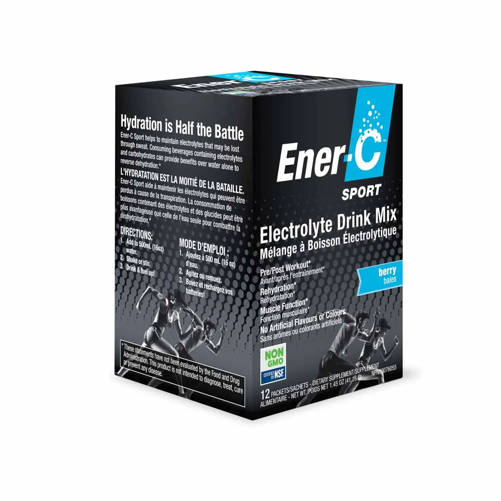 Ener-C Electrolyte Drink Mix - Mixed Berry (12 Packets)