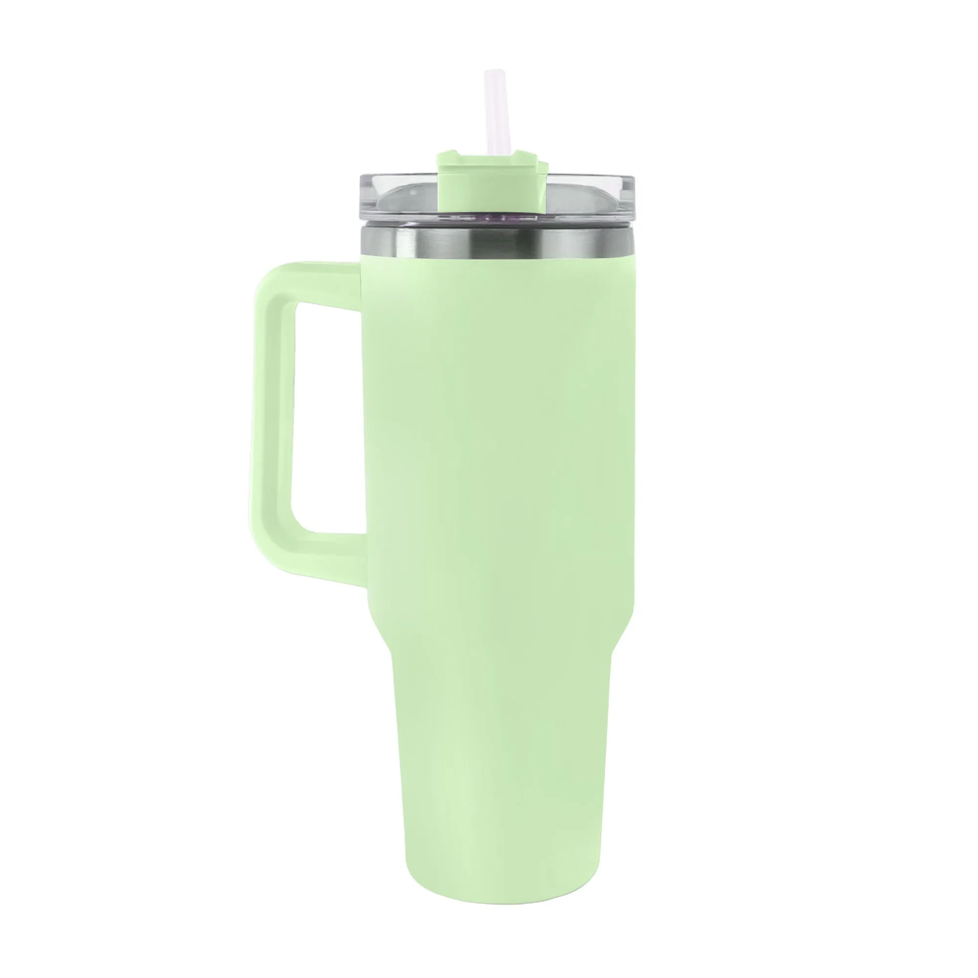 EXCLUSIVE TUMBLER QUENCHER STRAW WITH HANDLE 1200ML - 40OZ