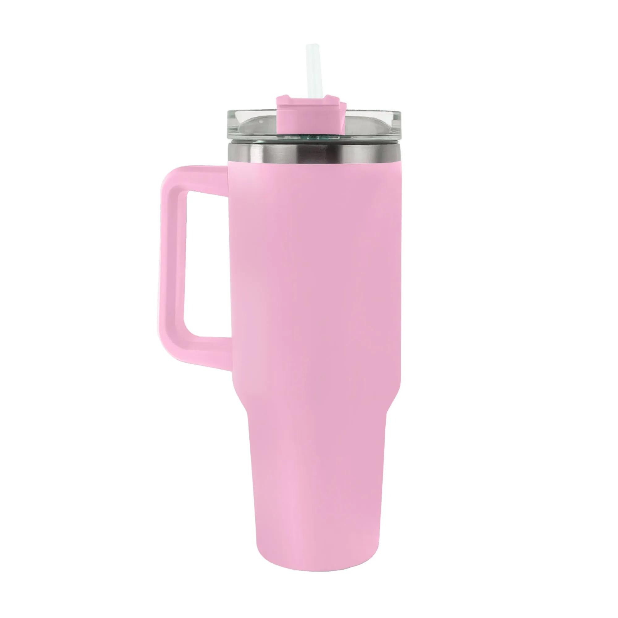 EXCLUSIVE TUMBLER QUENCHER STRAW WITH HANDLE 1200ML - 40OZ