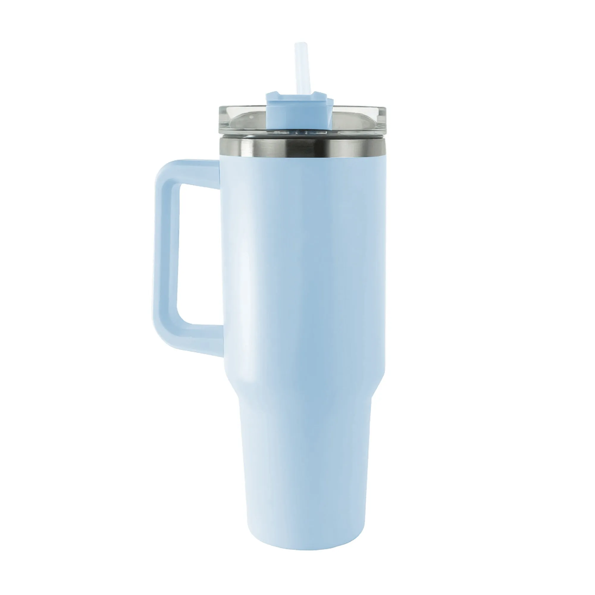 EXCLUSIVE TUMBLER QUENCHER STRAW WITH HANDLE 1200ML - 40OZ