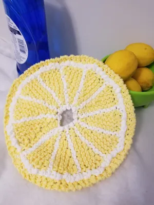 Fruit Slice Kitchen Cloths - Lemon Slice