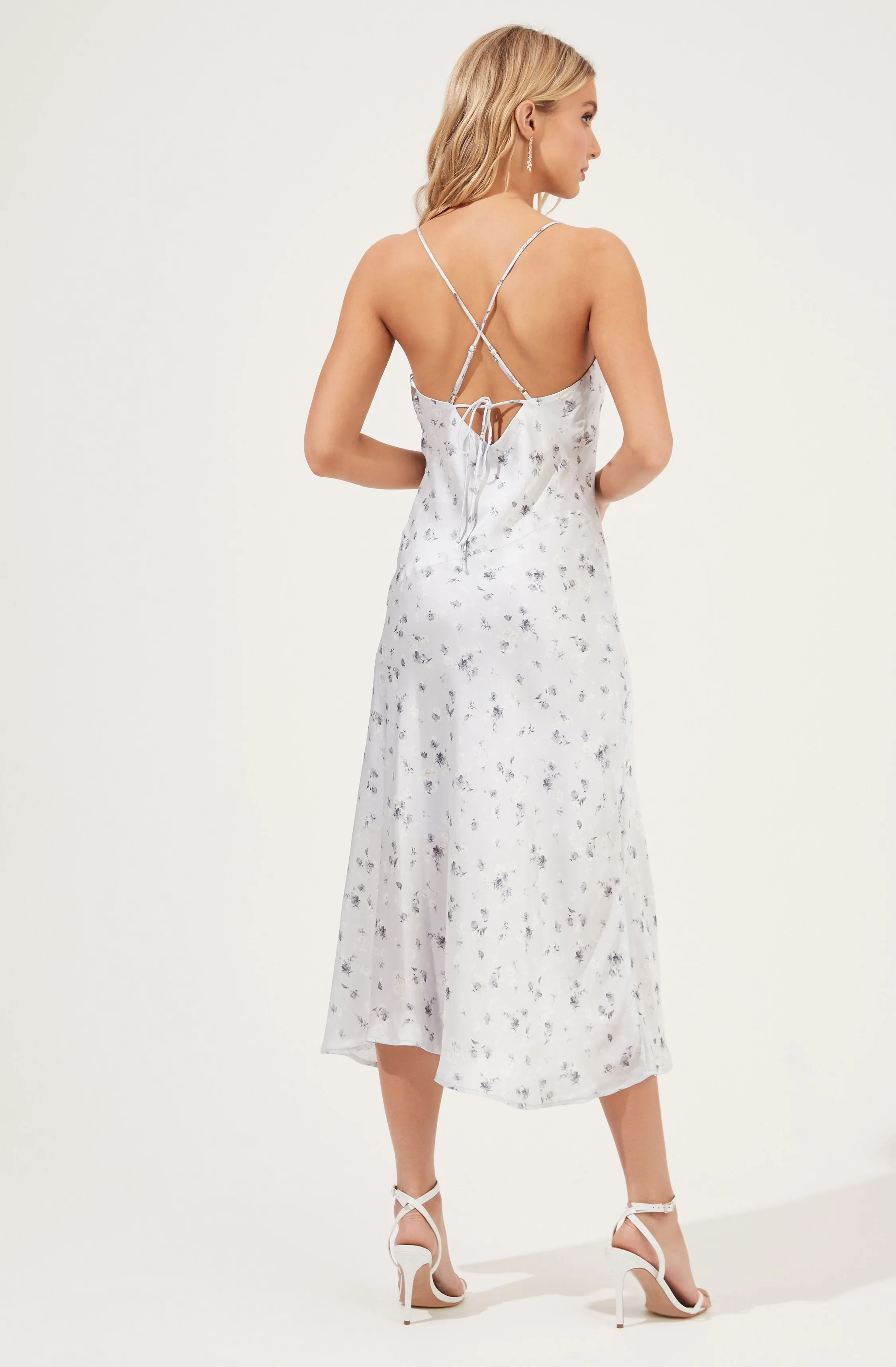 Gaia Floral Midi Dress