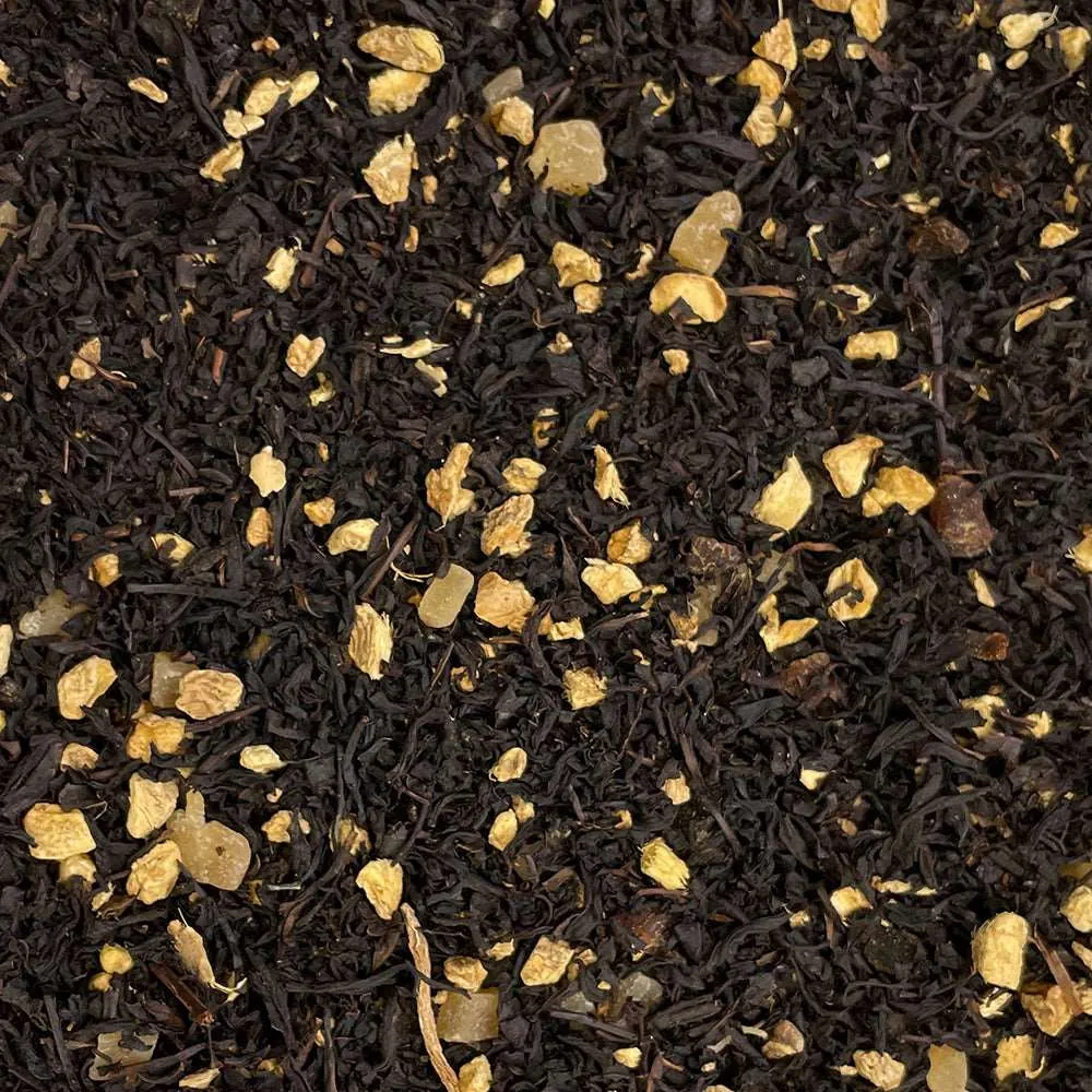 Ginger & Peach flavoured black tea