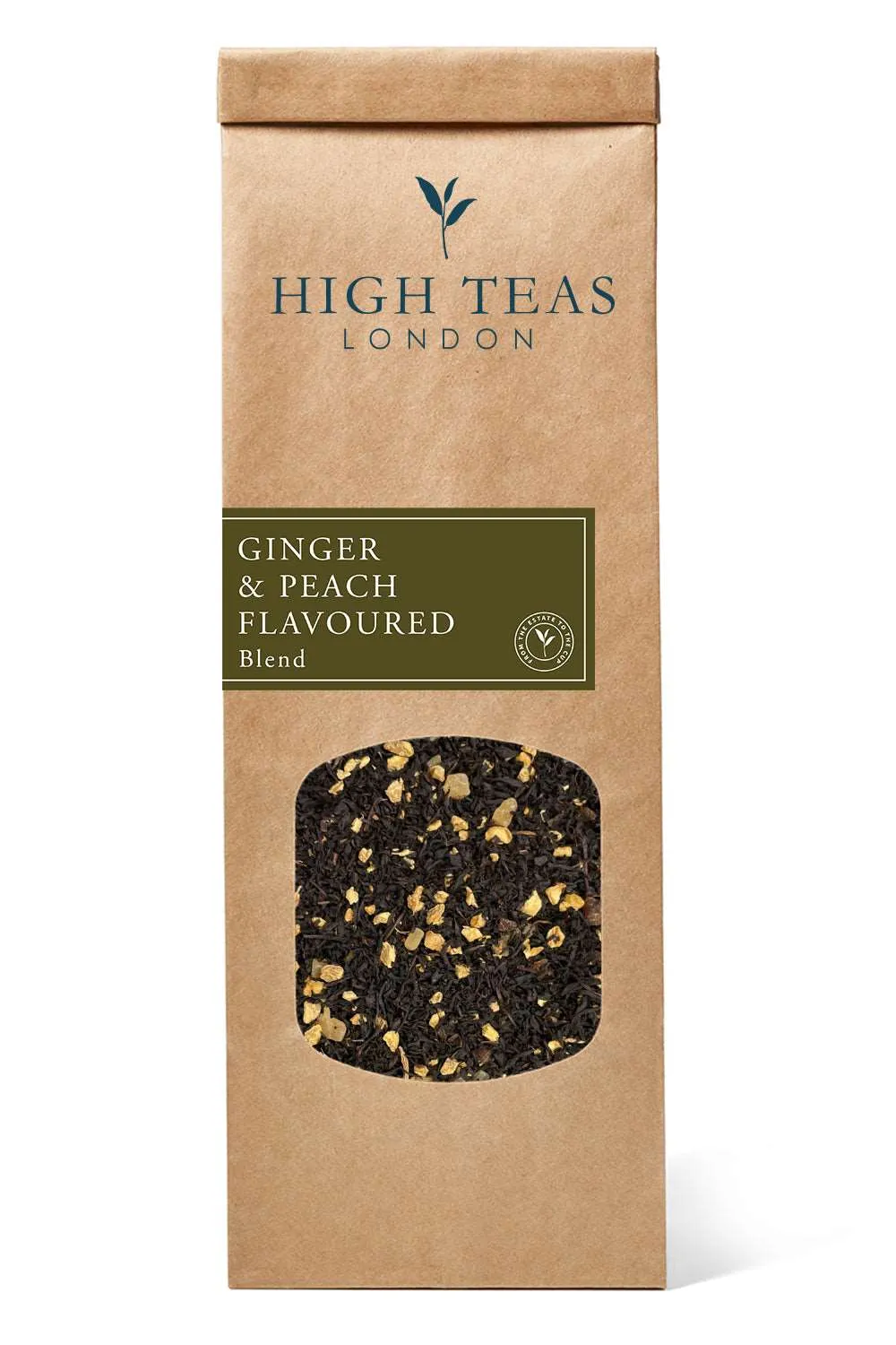 Ginger & Peach flavoured black tea