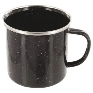 Highlander Deluxe Enamel Mug Black