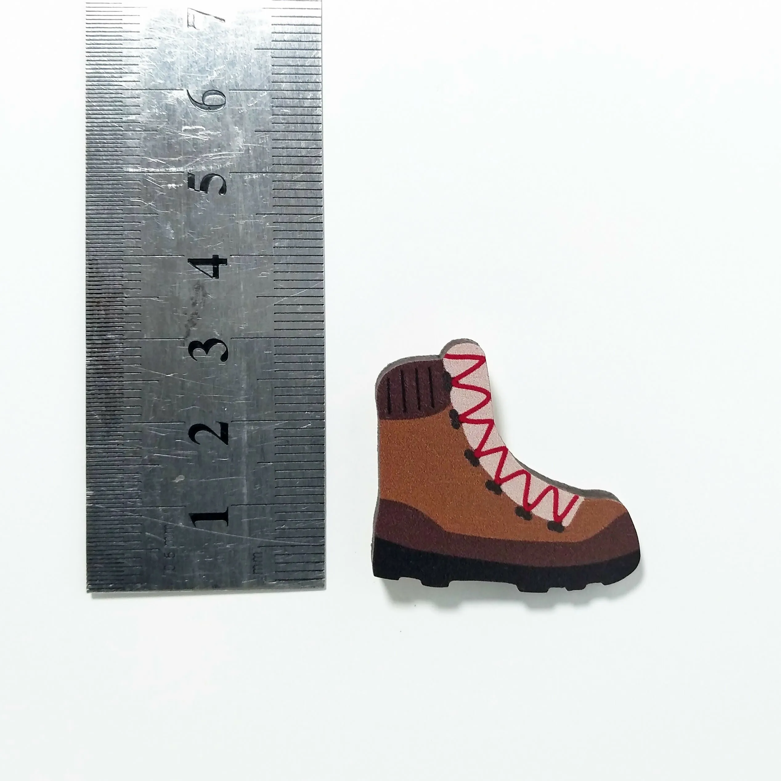 Hiking Boot Pin Badge