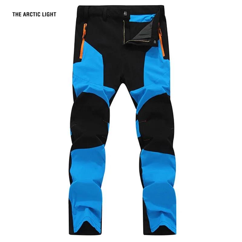 Hiking Pants Wear-resistant and Water Splash Prevention Quick Dry UV Proof Elastic hiking trausers