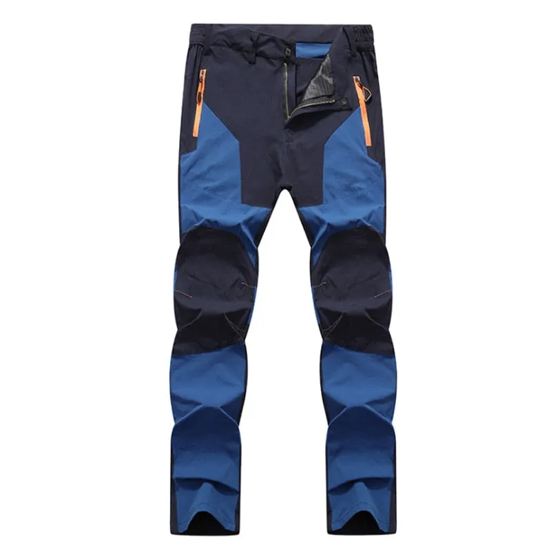 Hiking Pants Wear-resistant and Water Splash Prevention Quick Dry UV Proof Elastic hiking trausers