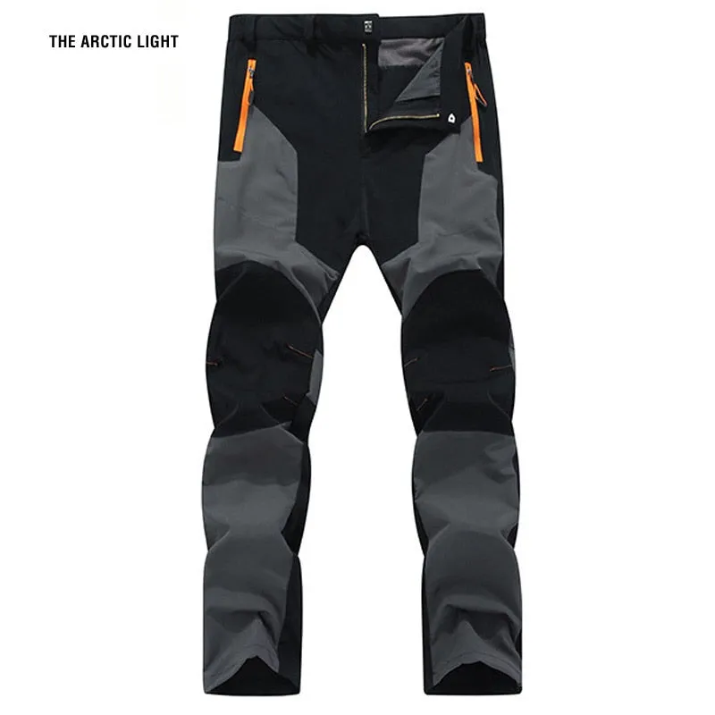 Hiking Pants Wear-resistant and Water Splash Prevention Quick Dry UV Proof Elastic hiking trausers