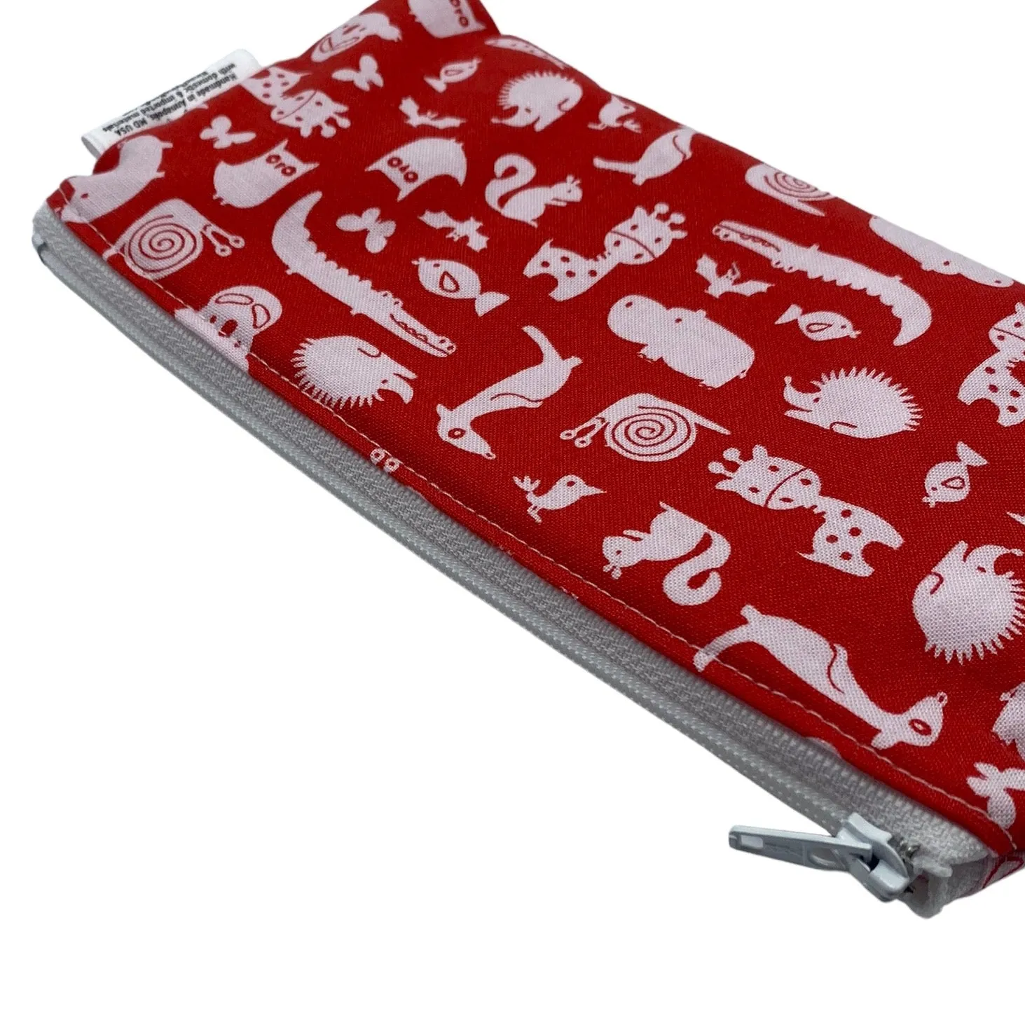 Knick Knack Sized Reusable Zippered Bag Animals