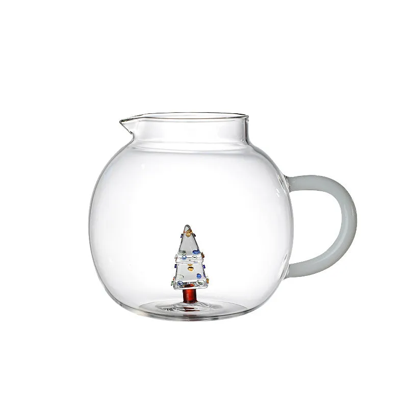 Large Capacity Cute Big Belly Cold Water Bottle Three-dimensional CuteWater Pitcher