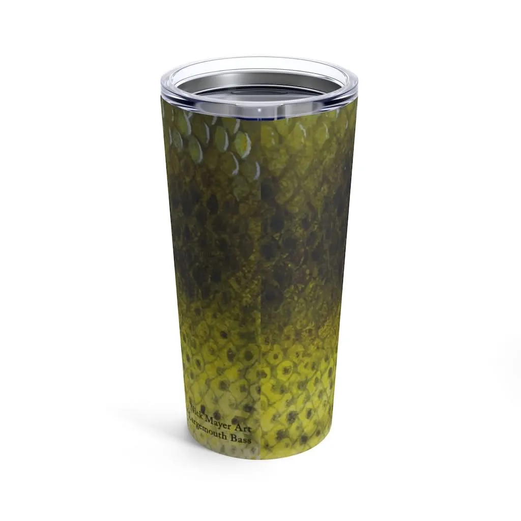 Largemouth Bass, 20 oz Steel Tumbler