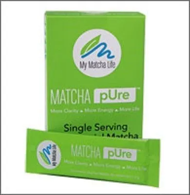 My Matcha Life Matcha pUre Cermonial Singles 10 pk Box