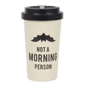 Not a Morning Person Bamboo Eco Travel Mug