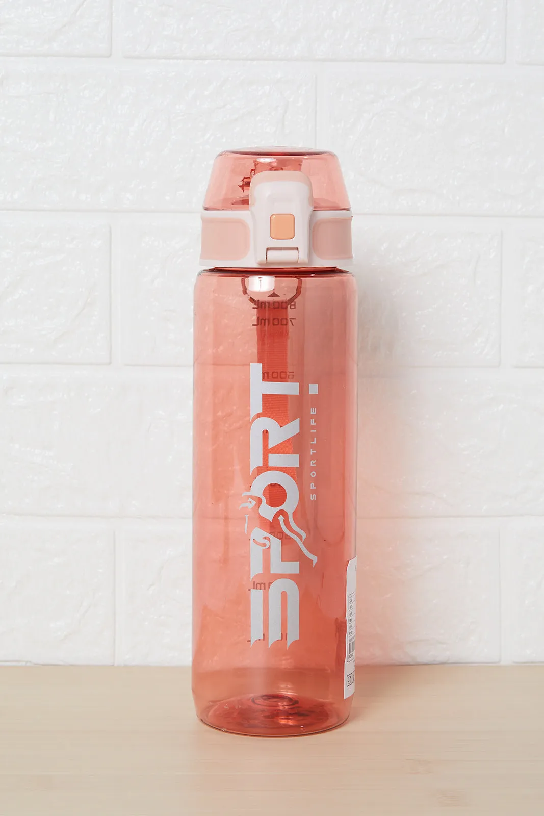 Pink Sports Water Bottle