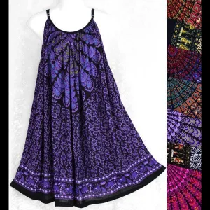 Primitive Mandala Parachute Dress