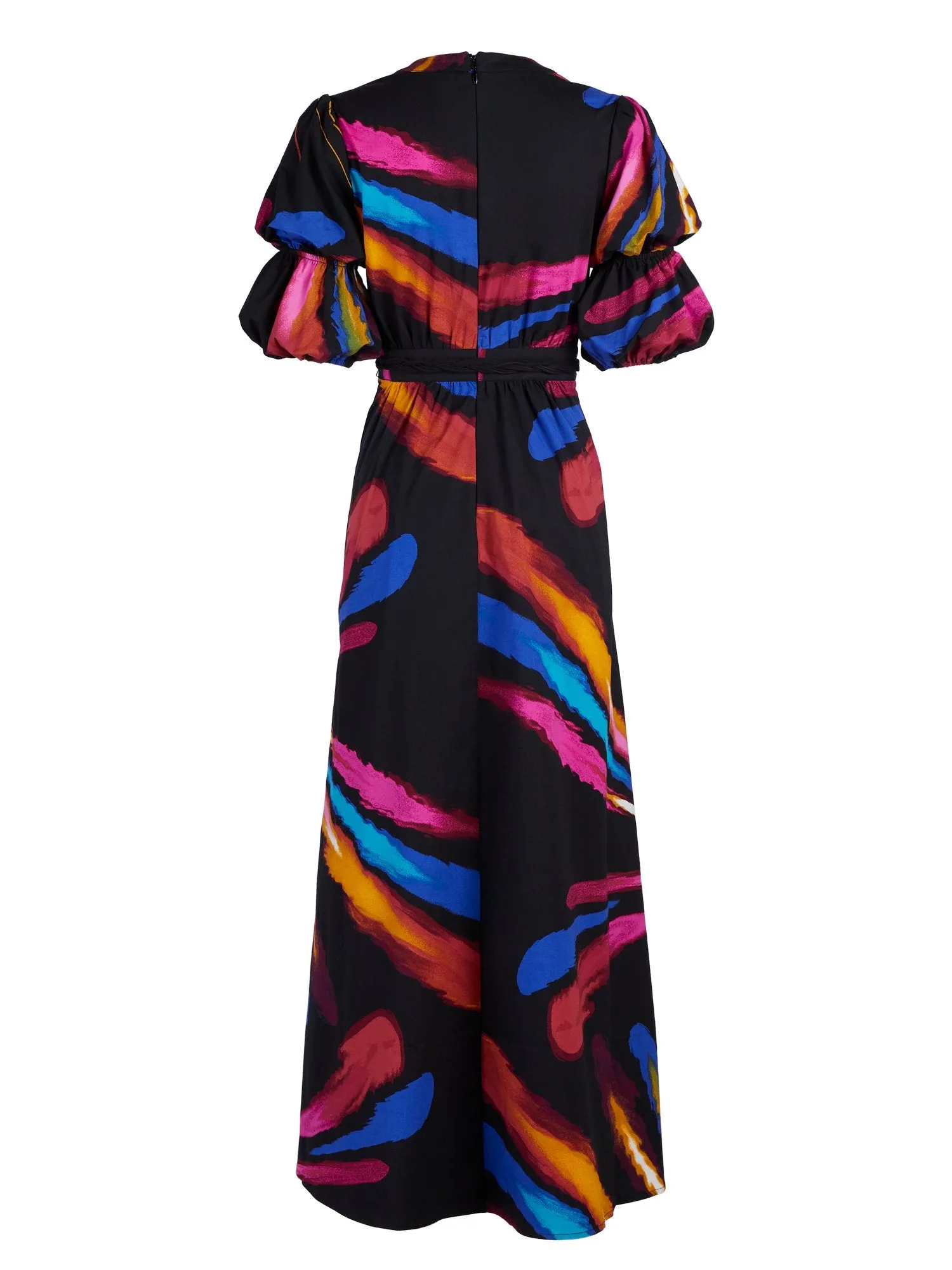 Print Maxi Shirtdress