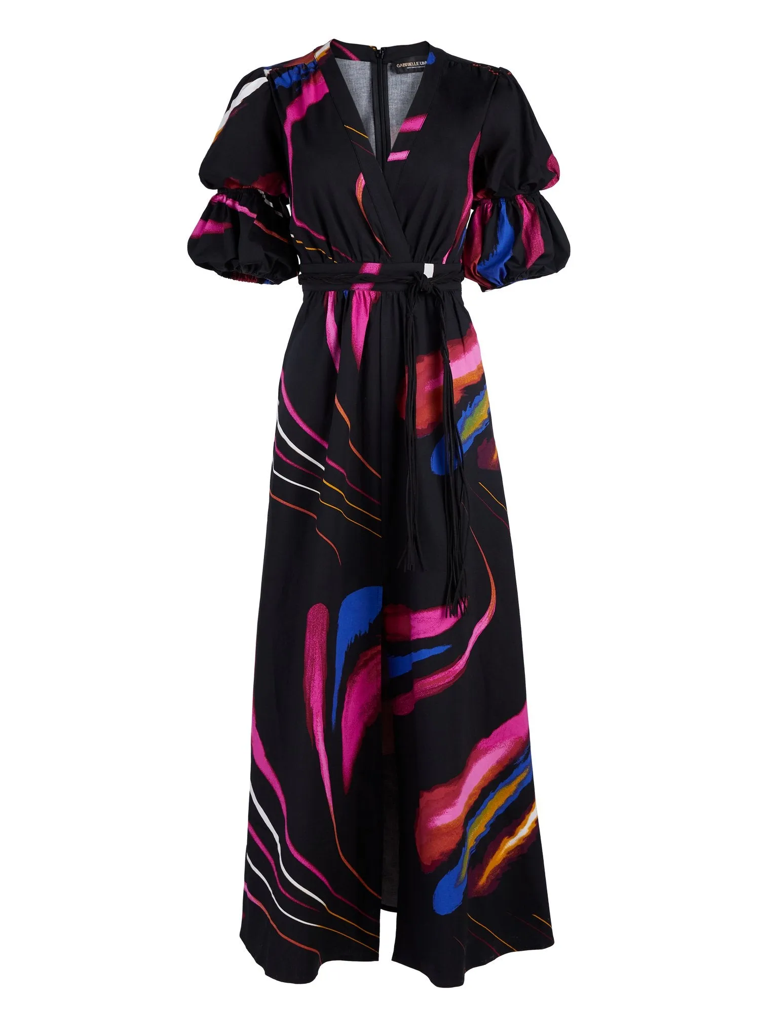 Print Maxi Shirtdress