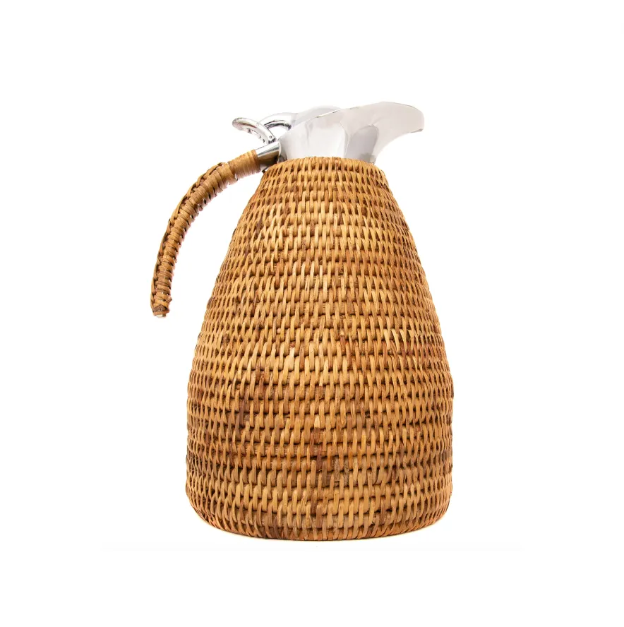 Rattan Stainless Steel Thermos