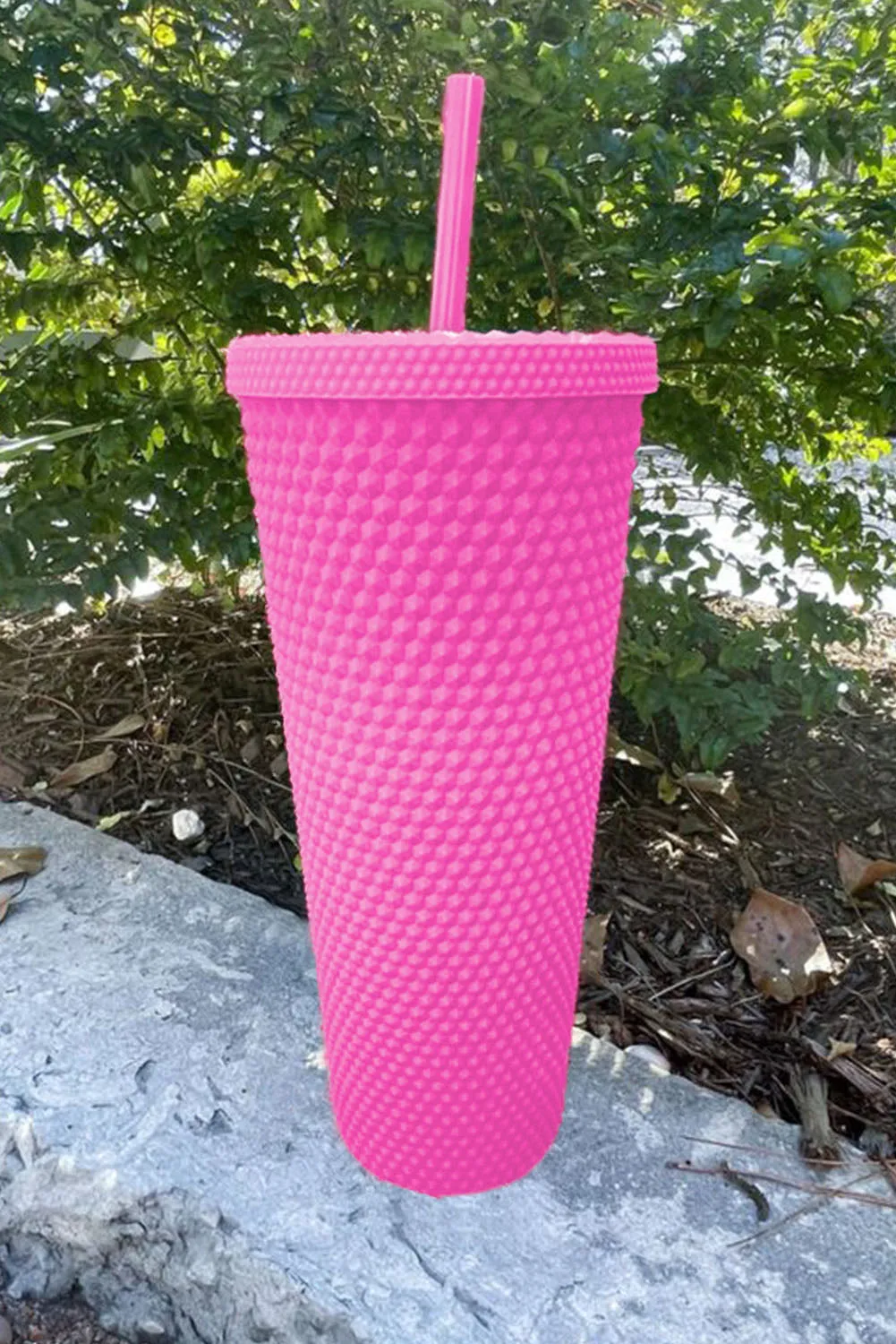 Reusable Matte Plastic Tumbler Cup