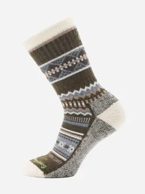 SMARTWOOL EVERYDAY SNOWED IN SWEATER CREW SOCKS