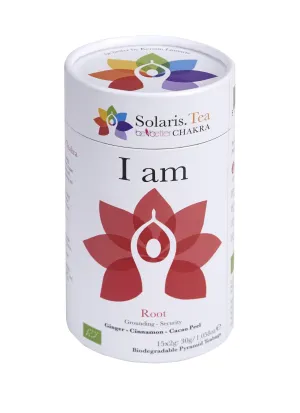 Solaris BeBetter Chakra Pyramid Teas I Am - Root Chakra Tea 15Bags