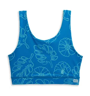 Swim Reversible Sport Top LC - Keep Palm