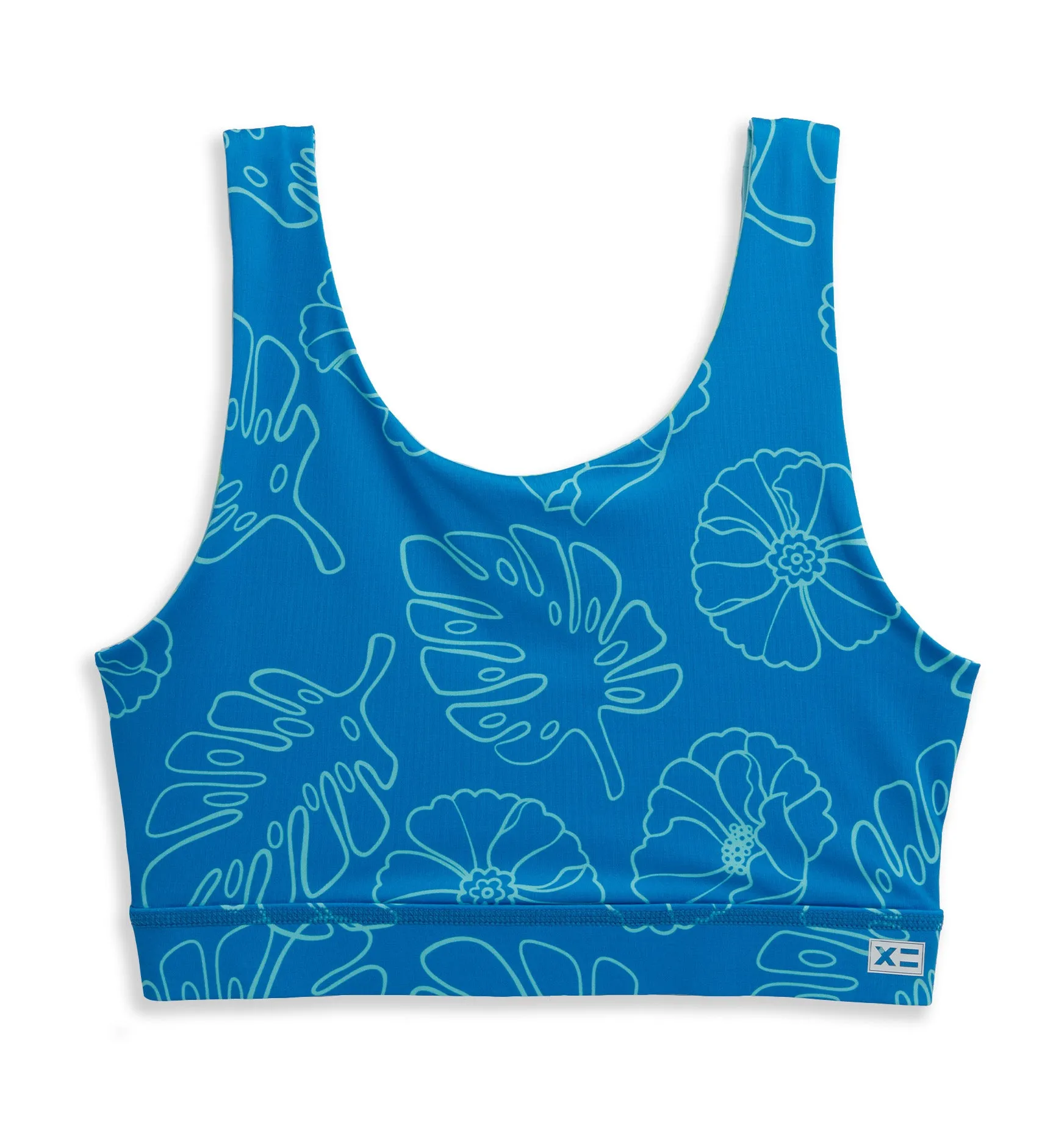 Swim Reversible Sport Top LC - Keep Palm