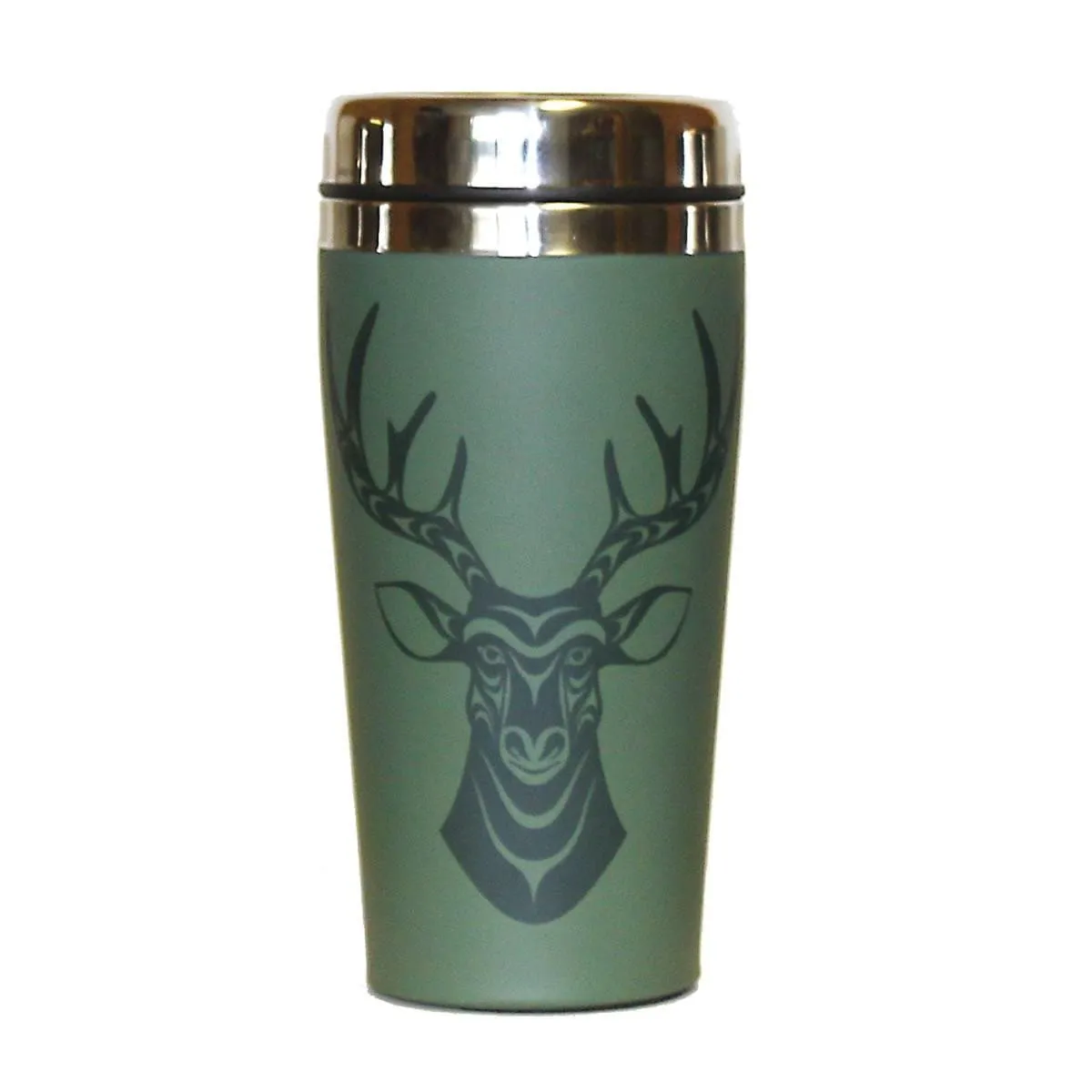 Travel Mug 16oz - Deer by Simone Diamond