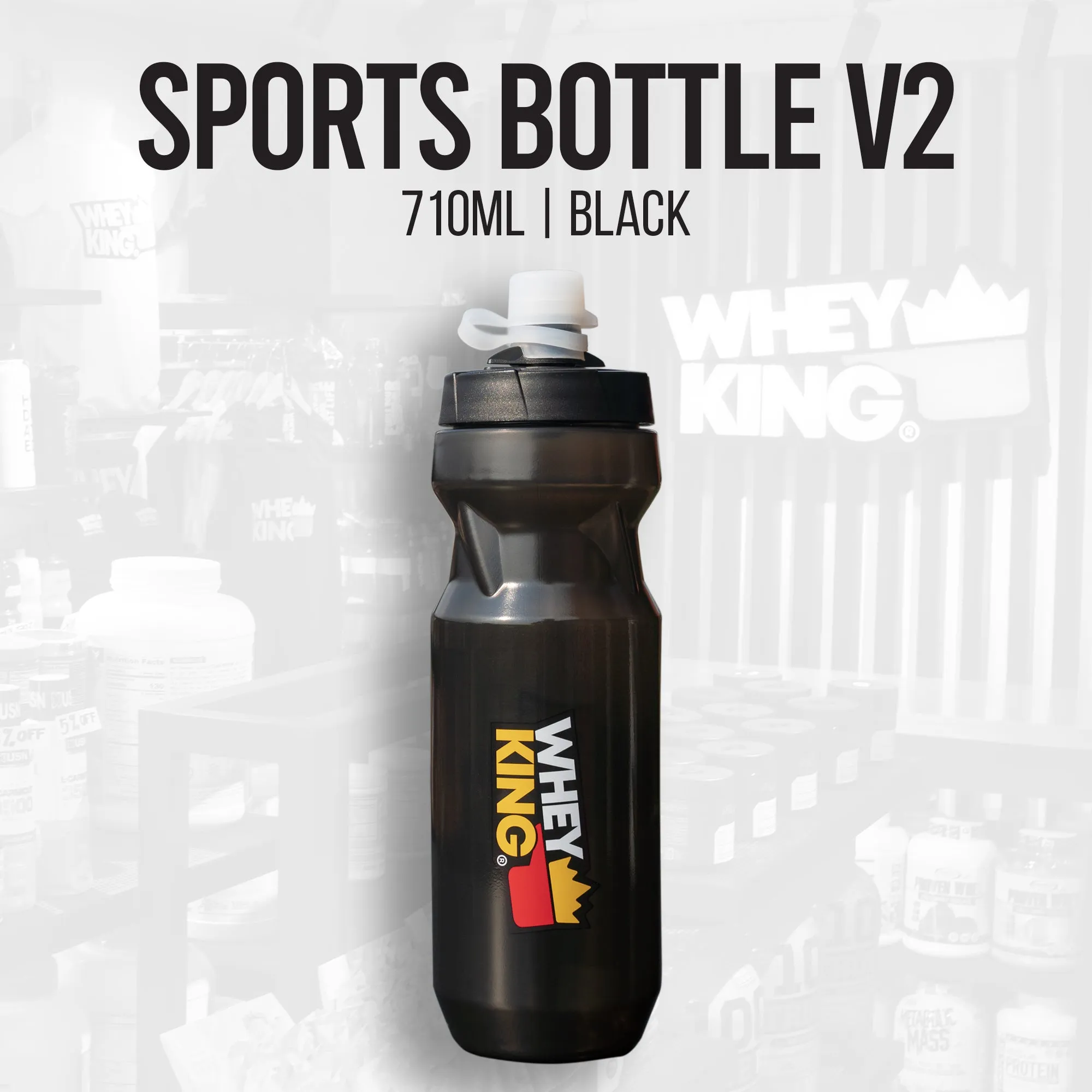 Whey King Sports Bottle v2 | 710ml